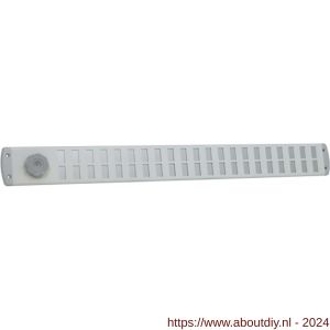Nedco ventilatie Bold Line schuifrooster 650x65 mm aluminium blank - A24002065 - afbeelding 1