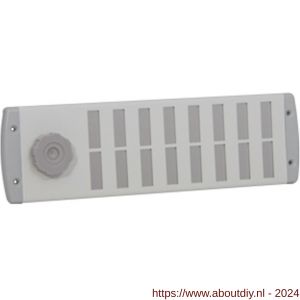 Nedco ventilatie Bold Line schuifrooster 300x90 mm aluminium blank - A24002046 - afbeelding 1