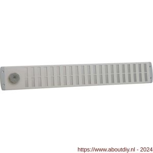Nedco ventilatie Bold Line schuifrooster 650x90 mm aluminium blank - A24002067 - afbeelding 1