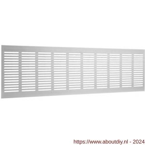 Nedco ventilatie plintrooster 500x150 mm F1 aluminium - A24001882 - afbeelding 1