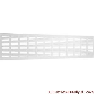 Nedco ventilatie plintrooster 600x150 mm F1 aluminium - A24001894 - afbeelding 1