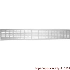 Nedco ventilatie plintrooster 1000x150 mm F1 aluminium - A24001920 - afbeelding 1