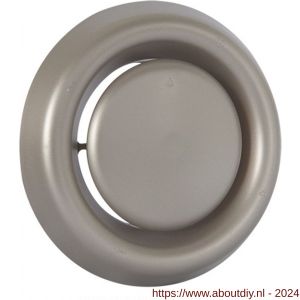 Nedco ventielrooster afzuigventiel met klemmen diameter 125 mm PP kunststof brons - A24001225 - afbeelding 1