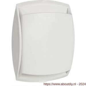 Nedco ventielrooster zelfregelend afzuigventiel BapSI Twin 100 instelbaar kunststof wit - A24001245 - afbeelding 1