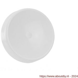 Nedco ventielrooster toevoerventiel diameter 125 mm kunststof wit - A24001314 - afbeelding 1