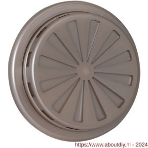 Nedco ventilatierooster verstelbaar diameter 100-150 mm PP kunststof RVS - A24003438 - afbeelding 1