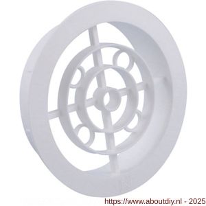 Nedco ventilatierooster diameter 100 mm PP kunststof wit - A24003360 - afbeelding 1
