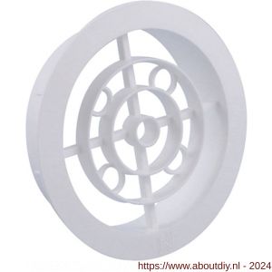 Nedco ventilatierooster diameter 120 mm PP kunststof wit - A24003370 - afbeelding 1