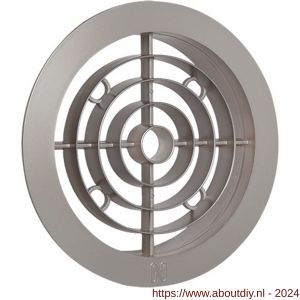Nedco ventilatierooster diameter 120 mm PP kunststof brons - A24003377 - afbeelding 1