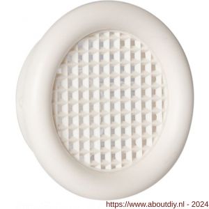 Nedco ventilatierooster diameter 32 mm met kraag PS kunststof creme - A24003323 - afbeelding 1