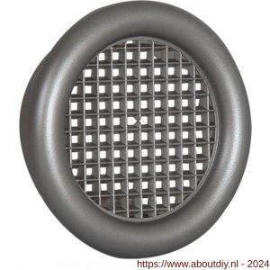 Nedco ventilatierooster diameter 32 mm met kraag PS kunststof RVS - A24003328 - afbeelding 1