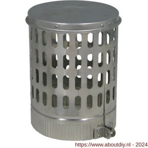 Nedco rookgasafvoer aluminium kraaienkap diameter 150 mm - A24000781 - afbeelding 1