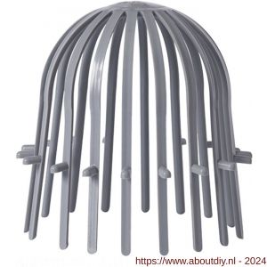 Nedco bladvanger diameter 80-100 mm grijs kunststof - A24003961 - afbeelding 1