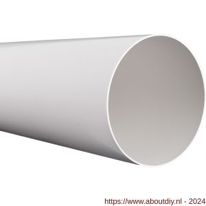Nedco ventilatiebuis rond kunststof buisstuk Eco met diameter 150 mm L=1000 mm - A24002915 - afbeelding 1