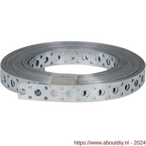 Nedco ophang montageband verzinkt 17 mm 10 m gegalvaniseerd staal - A24000007 - afbeelding 1