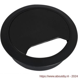 Nedco Display kabeldoorvoer diameter 60 mm PS kunststof zwart - A24004043 - afbeelding 1