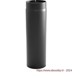 Nedco rookgasafvoer zwart staal 2 mm 150 mm pijp 50 cm - A24000928 - afbeelding 1