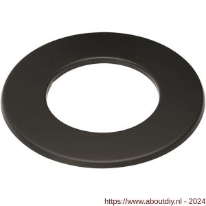 Nedco rookgasafvoer zwart staal 2 mm 185 mm rozet 5 cm - A24000950 - afbeelding 1