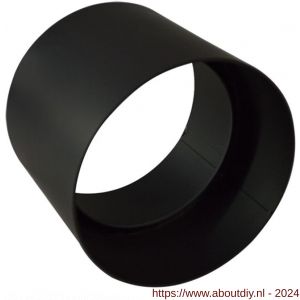 Nedco rookgasafvoer zwart staal diameter 150 mm condensring 2 mm - A24000279 - afbeelding 1