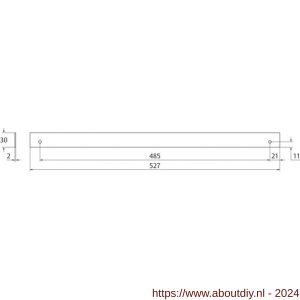 Assa Abloy uitvulplaat 2 mm DCA230-----35-- - A19502170 - afbeelding 2