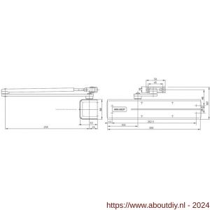 Assa Abloy deurdranger EN 5-7 DC347-----D35-- - A19502079 - afbeelding 2