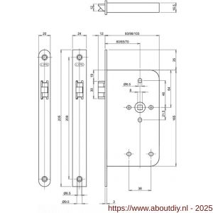 Lips loopslot fluisterdagschoot 243517U2060-1 - A19501128 - afbeelding 2