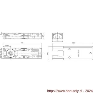 Assa Abloy Cam-Motion vloerveer EN 2/3/4 DC420-----4-NHO - A19502293 - afbeelding 2