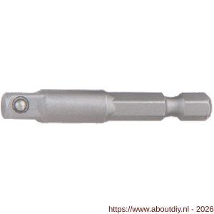 Labor IBH00030 adapter 1/4 inch QuickLock naar 3/8 inch vierkant met bal 50 mm - A50302561 - afbeelding 1