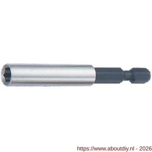 Labor IBH10020 bithouder 1/4 inch E6.3 QuickLock magnetisch 60 mm - A50302566 - afbeelding 1