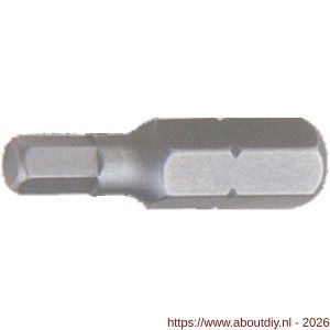 Labor IHXA02025 schroefbit 1/4 inch C 6.3 inbus 2.0x25 mm set 10 stuks - A50302596 - afbeelding 1