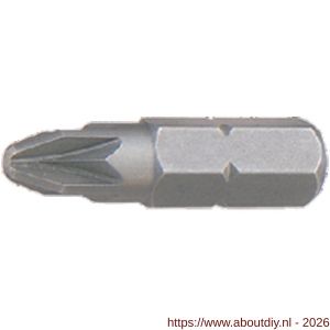 Labor IPZA0125 schroefbit 1/4 inch C 6.3 Pozidriv 1x25 mm set 10 stuks - A50302744 - afbeelding 1