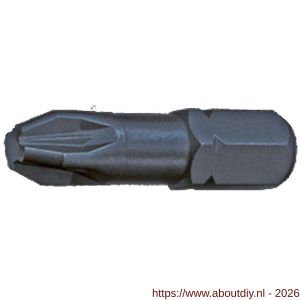 Labor IPZD0125 schroefbit 1/4 inch C 6.3 Pozidriv Torsonic Impact 1x25 mm set 10 stuks - A50303799 - afbeelding 1