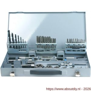 Labor KA300150 draadsnijset 45 delig staal M3-M12 - A50305868 - afbeelding 1