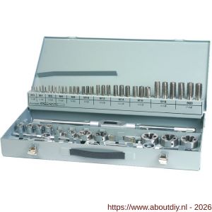 Labor KA300170 draadsnijset 56 delig staal M3-M20 - A50305869 - afbeelding 1