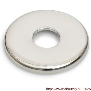 Dulimex DX DRP 180L afdekrozet Luxe voor Dulimex DX DRS 180B en Dulimex DX DRS 2140B massief messing verchroomd - A30204956 - afbeelding 1