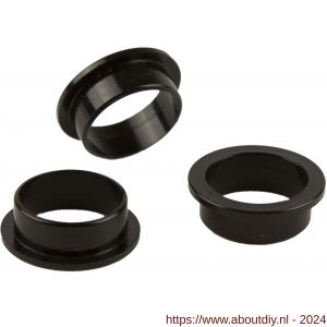 Dulimex DX NYLON RING BE Ami nylon kruk lagerring verpakt per 10 zwart - A30204966 - afbeelding 1