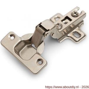 Dulimex DX MS 35C095M B inboorkastscharnier binnenliggend diameter 35 mm 95 graden staal vernikkeld - A30202832 - afbeelding 1