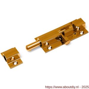 Dulimex DX DRG 741B profielgrendel 25x40 mm messing gepolijst - A30202223 - afbeelding 1