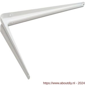 Dulimex Dolle ES 1030 plankdrager staal geperst 230x295 mm wit gelakt - A30203687 - afbeelding 1