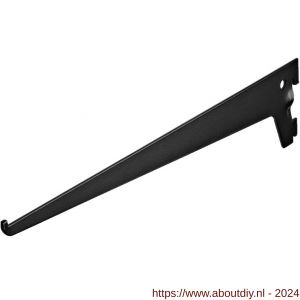 Dolle ES 350E BE drager enkel 350 mm zwart - A30204377 - afbeelding 1