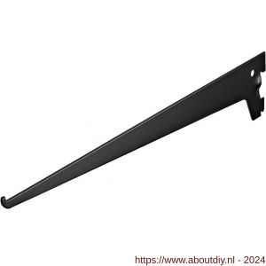 Dolle ES 400E BE drager enkel 400 mm zwart - A30204378 - afbeelding 1