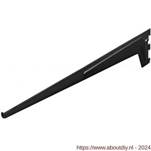 Dolle ES 600E BE drager enkel 600 mm zwart - A30204380 - afbeelding 1