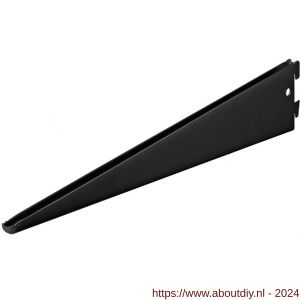 Dolle ES 470D BE drager dubbel 470 mm zwart - A30204385 - afbeelding 1