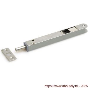 Dulimex DX KSNR-10014NI nagelkantschuif type 800 100x14x11 mm staal rond vernikkeld - A30203069 - afbeelding 1