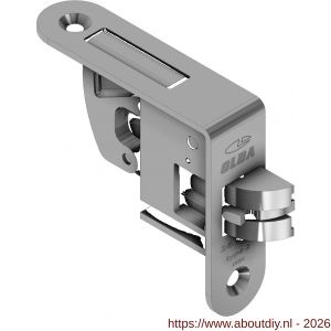 Olda 26 HZA T2 SS automatische kantschuif type 26 HZA type 2 hoek model RVS voor stalen-aluminium deuren - A30205064 - afbeelding 1