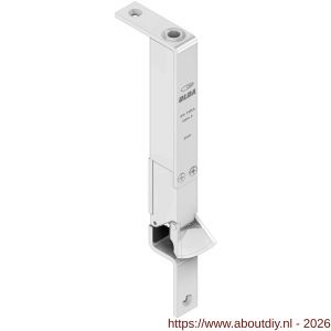 Olda 39 HZA T2 automatische kantschuif type 39 HZA type 2 smal 16 mm staal verzinkt voor stalen-aluminium-houten deuren - A30205052 - afbeelding 1