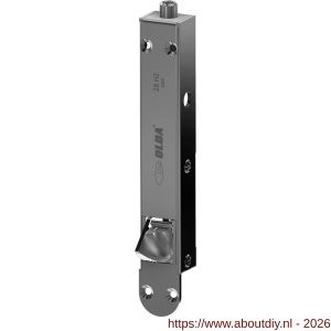 Olda 28 HZA 8 T1 automatische kantschuif type 28 HZA type 1 verlengde schoot +8 mm staal verzinkt voor houten deuren - A30205029 - afbeelding 1