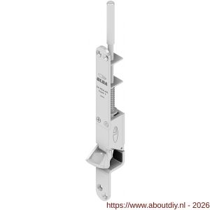 Olda 34 HZA DS T1 automatische kantschuif type 34 HZA type 1 schoot diameter 8mm lengte 50 mm staal verzinkt voor stalen-aluminium-houten deuren - A30205053 - afbeelding 1