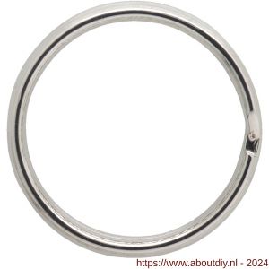 Dulimex DX 1601-30I sleutelring 30 mm uitwendig RVS AISI 304 - A30202061 - afbeelding 1