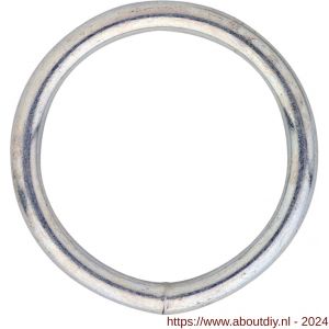 Dulimex DX 360-10100E gelaste ring 100-10 mm verzinkt - A30200657 - afbeelding 1